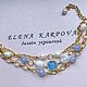 Copy of Copy of Copy of Bracelet. Bead bracelet. Elena Karpova KB Ukrasheniya iz kamnej. My Livemaster. Фото №6
