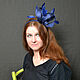 Order hat blue. Novozhilova Hats. Livemaster. . Hats1 Фото №3