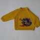 Golden yellow hedgehog jacket, Sweatshirts for children, Moscow,  Фото №1