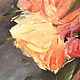 Order Oil painting reproduction of peonies with Peach peonies. Zabaikalie. Livemaster. . Pictures Фото №3