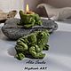 Жаба Унакит. Авторская свеча. Alia Svalia: Mystical ART, Свеча-активатор, Калининград,  Фото №1