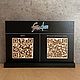 Тейбл тент с qr кодом и логотипом. Атрибутика. GIFT FOR BABY (Андрей и Оля). Интернет-магазин Ярмарка Мастеров.  Фото №2