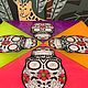 Журнальный столик, Sugar skull. Столы. Уют в деталях у Татьяны.. Интернет-магазин Ярмарка Мастеров.  Фото №2