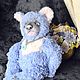 Order Teddy Bear Blueberry Donut collectible author teddy bear. NatalyTools (natalytools). Livemaster. . Teddy Bears Фото №3