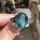 (Reserve)17 carat Fluorite Ring. Rings. Serebro i kamni. Интернет-магазин Ярмарка Мастеров.  Фото №2