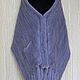 Knitted mink stole ' blauwe sparren', Wraps, Moscow,  Фото №1