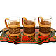 Bandeja roja oval de la cresta del 'Serbal'. Art.30045. Trays. SiberianBirchBark. Ярмарка Мастеров.  Фото №4
