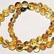 Beads beads made of natural amber with inclusions, Beads2, Belokuriha,  Фото №1