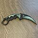 Нож сувенирный Karambit 1-02 Knife CS:GO Standoff из дерева, Сувенирное оружие, Москва,  Фото №1