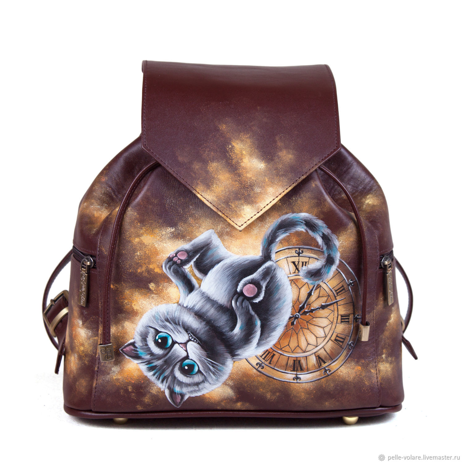 Women's backpack 'the Little Cheshire', Backpacks, St. Petersburg,  Фото №1