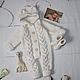 Knitted Romper Bear. Romper baby. Overall for children. Oksana Demina. Online shopping on My Livemaster.  Фото №2