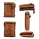 Order Men's wallet made of genuine leather Yerofey / Buy in Moscow. EZCASE - Leather Design Studio. Livemaster. . Wallets Фото №3