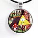 Кулон "Гравити Фолз. Билл Шифр» # 7, Gravity Falls. Подвеска. ArtCraft and AniMiX. Ярмарка Мастеров.  Фото №4