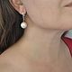 Серьги «Amazon». Серьги классические. Olga Kokina_jewelry. Ярмарка Мастеров.  Фото №5