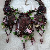 Украшения handmade. Livemaster - original item Necklace "Night Garden". Handmade.
