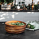Set of wooden plates made of Siberian Cedar 205 mm TN48, Dinnerware Sets, Novokuznetsk,  Фото №1