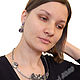 Thistle necklace with natural amethysts. Jewelry Sets. desef (desef). Ярмарка Мастеров.  Фото №6