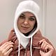 Капюшон или капор, стильный, модный. Капюшоны. Екатерина. Ярмарка Мастеров.  Фото №6