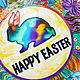 'Easter ' Easter decor Gift for Easter Plate. Plates. Art by Tanya Shest. My Livemaster. Фото №5
