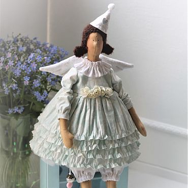 Ярмарка Мастеров - ручная работа, handmade | Рождественский ангел, Куклы, Ангел