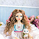 Interior doll, Art doll ooak, Collectible doll, artist boudoir doll. Dolls. Marina  Ebert ART. My Livemaster. Фото №5