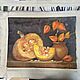 Painting still life with pumpkin. Paintings for the kitchen on the wall 30 by 40 cm. Pictures. paintmart (oikos). My Livemaster. Фото №5