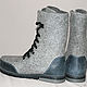 Order Mens felted shoes ankle Boots. MMwool (marinamol). Livemaster. . Boots Фото №3