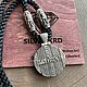 Шнурок гайтан и серебряный кулон. Комплекты украшений. Silver.krd. Интернет-магазин Ярмарка Мастеров.  Фото №2