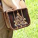 Leather bag 'Celtic coat of arms'. Classic Bag. schwanzchen. My Livemaster. Фото №5