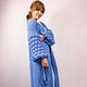 Order Long blue cardigan. SHAPAR - knitting clothes. Livemaster. . Cardigans Фото №3