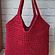 Заказать Сумка-шоппер. Knitted basket. Ярмарка Мастеров. . Сумка-шоппер Фото №3