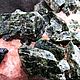 Друза диопсида в розовом кальците. Кристалл. Минералы Урала (mineraly-urala). Ярмарка Мастеров.  Фото №6