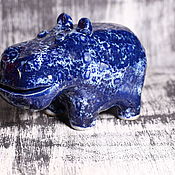 Для дома и интерьера handmade. Livemaster - original item Figurine. Blue Behemoth.. Handmade.