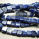 Sodalite 6 mm cube, cube, square. Beads1. Elena (luxury-fittings). My Livemaster. Фото №4