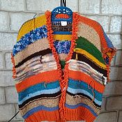 Одежда handmade. Livemaster - original item Fashionable knitted vest. Handmade.