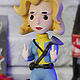 Фигурка башкотряс для авто Vault-girl Fallout статуэтка Фаллаут. Статуэтка. FCS | Workshop. Ярмарка Мастеров.  Фото №12