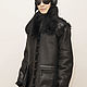 Sheepskin coat made of natural Tuscan fur removable pockets, Afghan Coats, Moscow,  Фото №1