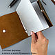 A notebook on a leather magnet. Notebook. KullikovCraft. My Livemaster. Фото №5