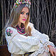 Women's ethno-style costume with hand embroidery ' White Lily». Suits. KVITKA. Online shopping on My Livemaster.  Фото №2
