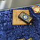 Tablecloth for divination 67h67 cm. velvet. Tarot cards. taronessa. My Livemaster. Фото №5