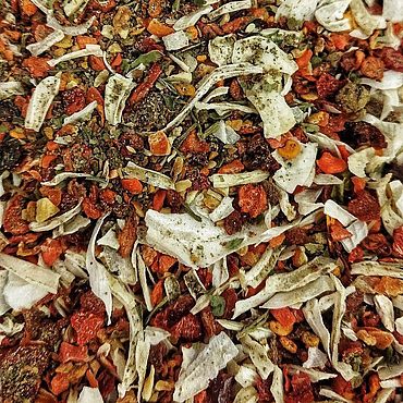 Фермерские продукты ручной работы. Ярмарка Мастеров - ручная работа Приправа к борщу и первым блюдам (без соли), 150 мл. Handmade.