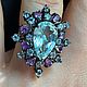 Кольцо с аквамарином 8,3ct «Королева Севера», Кольца, Саратов,  Фото №1