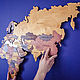 Карта мира без покрытия из фанеры 6 мм. Фотокартины. PandaWood. Ярмарка Мастеров.  Фото №4