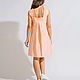 Peach-colored sundress by Elarika. Dresses. BORMALISA. My Livemaster. Фото №4