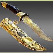 Сувениры и подарки handmade. Livemaster - original item Gift knife made of Damascus steel z119. Handmade.