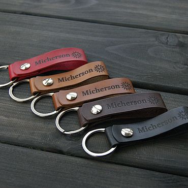 Брелок из кожи "Такса" – заказать на Ярмарке Мастеров – 8AIWBRU ...