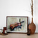 Painting Violin whiskey still life in a frame. Pictures. Yulia Berseneva ColoredCatsArt. My Livemaster. Фото №5