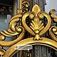 Зеркало в золотой раме «Палладио» 110х80 см. Зеркала. Zerkala.market. Ярмарка Мастеров.  Фото №4