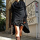 Хлопковый тренч Black Blazer. Кардиганы. MILENA (aakasha). Ярмарка Мастеров.  Фото №5