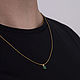  " Изумрудный бегунок". Подвеска. 'Yarko' silver&gold. Ярмарка Мастеров.  Фото №6